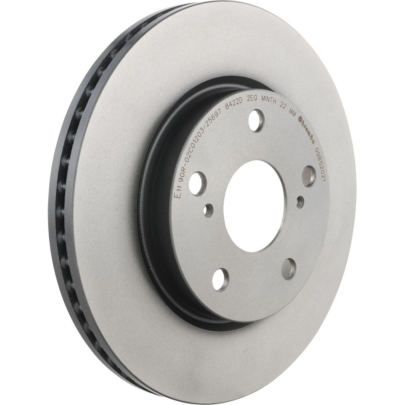 PRIME UV Coated Front Disc Brake Rotor – 09.B520.21