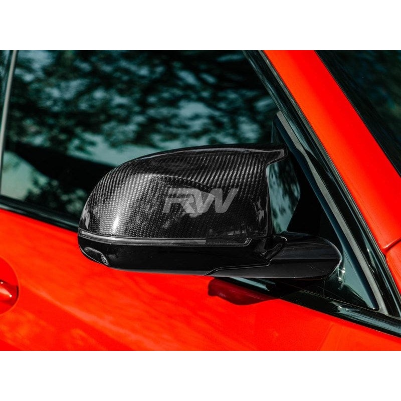 RW Carbon CF Mirror Caps – BMW / X3 / X4 / X5 / X6 / X7 / X3M / X4M / X5M / X6M