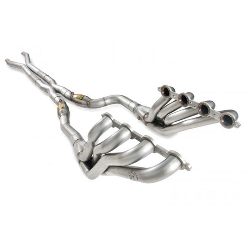 Stainless Works CTS-V Headers 2009-2015 Cadillac featuring 2″ primaries with High-Flow Catalytic Converters