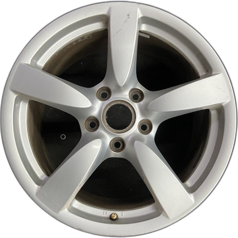18″ PORSCHE BOXSTER 08 18×9 5 spoke w/o black finish Original OEM Wheel Rim