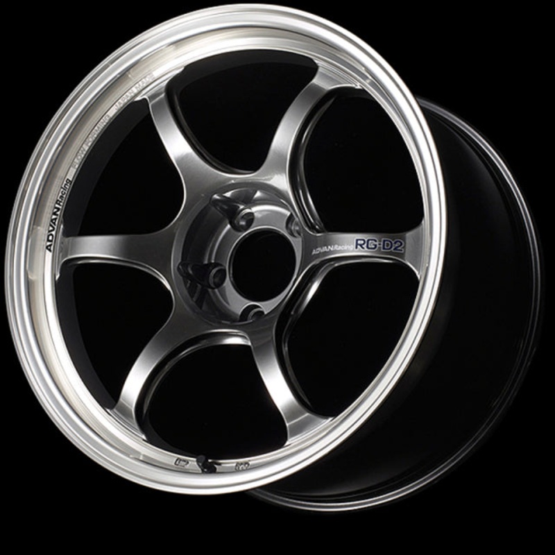 Advan RG-D2 Wheel – 18×7.5 +50 | 5×100 | Machining & Racing Hyper Black