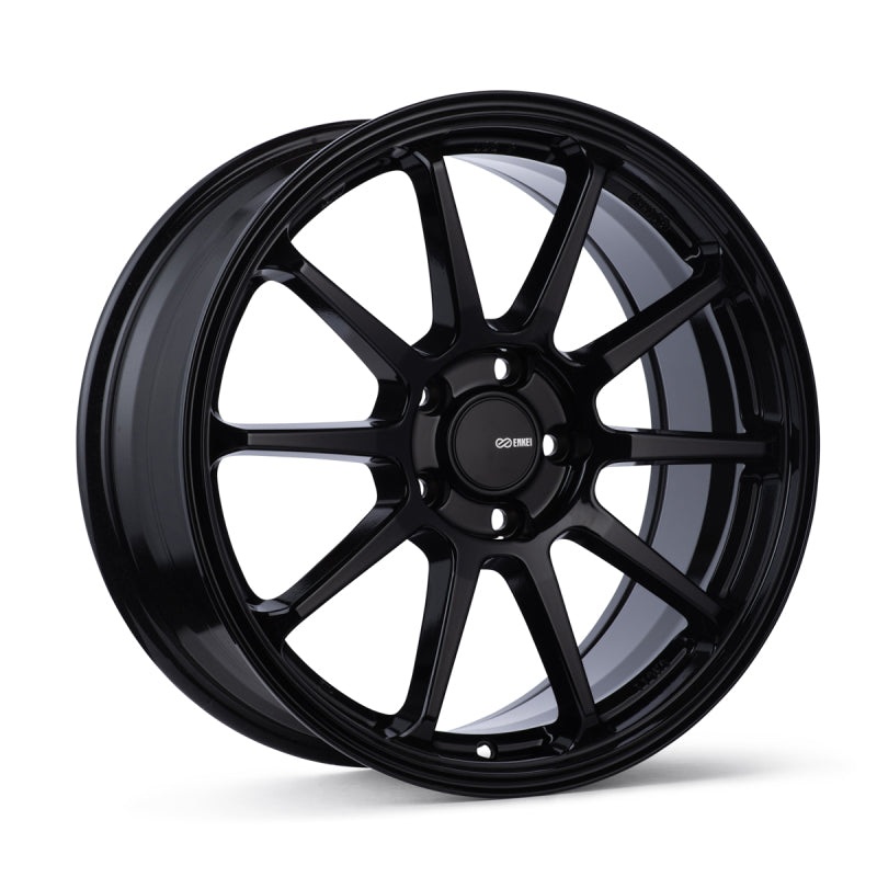 Enkei PX-10 16×7 5×100 45mm Offset 72.6mm Bore Gloss Black Wheel